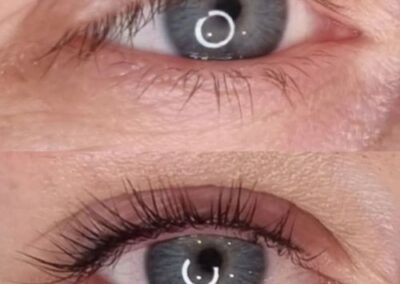 SPMU - Eyeliner + LVL - Before & After
